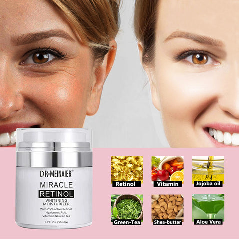 Retinol Moisturizing Cream Shrinks Pores And Restores Skin Care - Fashionner