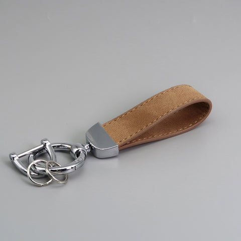 Porte-clés anti-perte en daim pour voiture