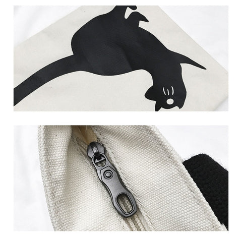 Sac pour femme en toile artistique à la mode