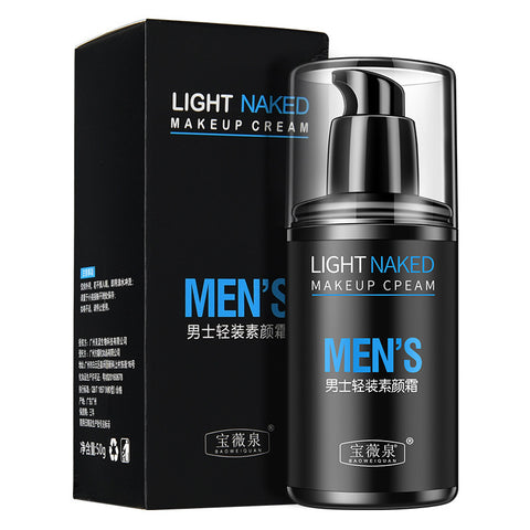Correcteur crème hydratant végan pour homme pour couvrir les marques d'acné