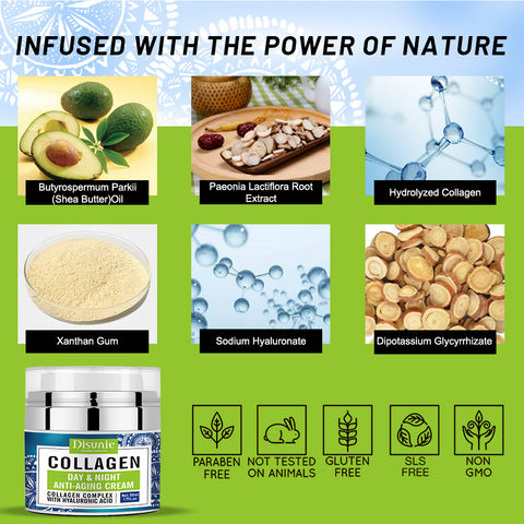 Crème au collagène anti-âge hydratante et nourrissante pour la peau
