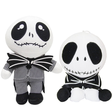 Poupée en peluche Jack citrouille poupée crâne d'Halloween