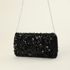 New Sequins Glitter Chain Women's Party Dinner Bag - Fashionner