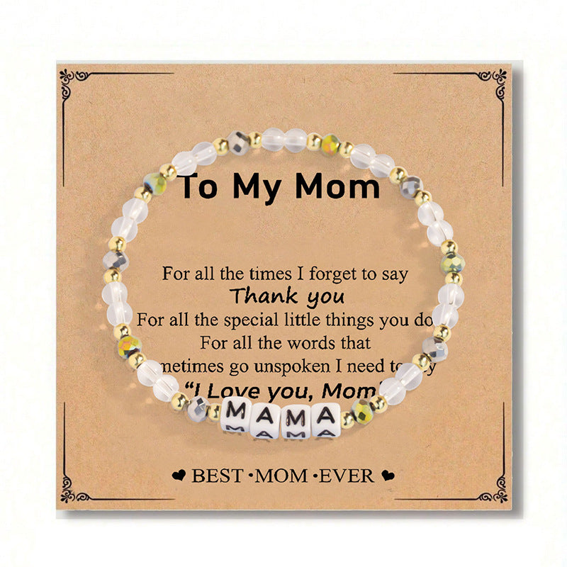 Buy Designer Mothers Day Card Necklace online at Fashionner.