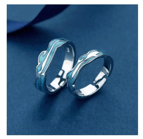 Couple Ring Men's And Women's Fashion Personality Ring