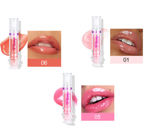 Nouveau Tube Rouge à Lèvres Riche Couleur Lèvre Légèrement Épicé Miel à Lèvres Miroir à Lèvres Brillant à Lèvres Miroir Liquide Rouge à Lèvres
