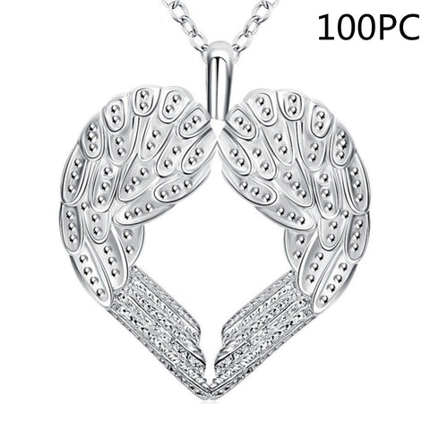 Angel wings necklace