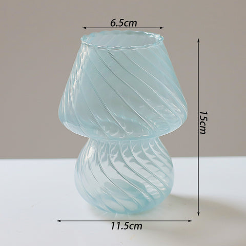 Vase en verre de mode hydroponique créatif