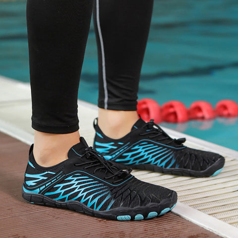 Chaussures d'eau d'été pour hommes et femmes, à la mode, décontractées, d'extérieur, à semelle souple, pour la plage