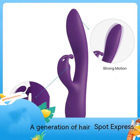 Silicone Rechargeable G-Point Vibrating Spear Toys For Adults And Women - Fashionner