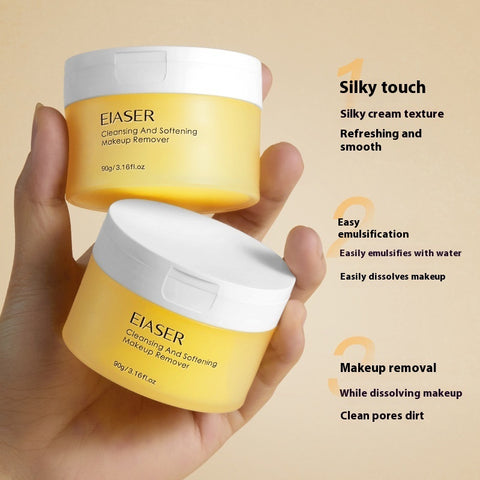 Crème Nettoyante Visage Lèvres Yeux Triple Action pour une Peau Douce et Propre