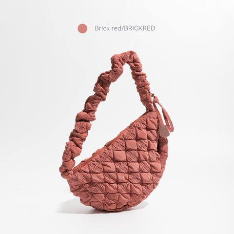 Minority All-Match Cloud Pleated Big Bag - Fashionner