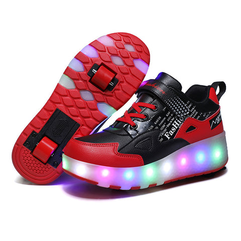 Chaussures de sport à roulettes à deux roues pour enfants Heelys, pour garçons et filles
