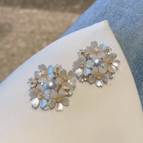Grosses Boucles d'Oreilles Exagérées Douces Style Vacances