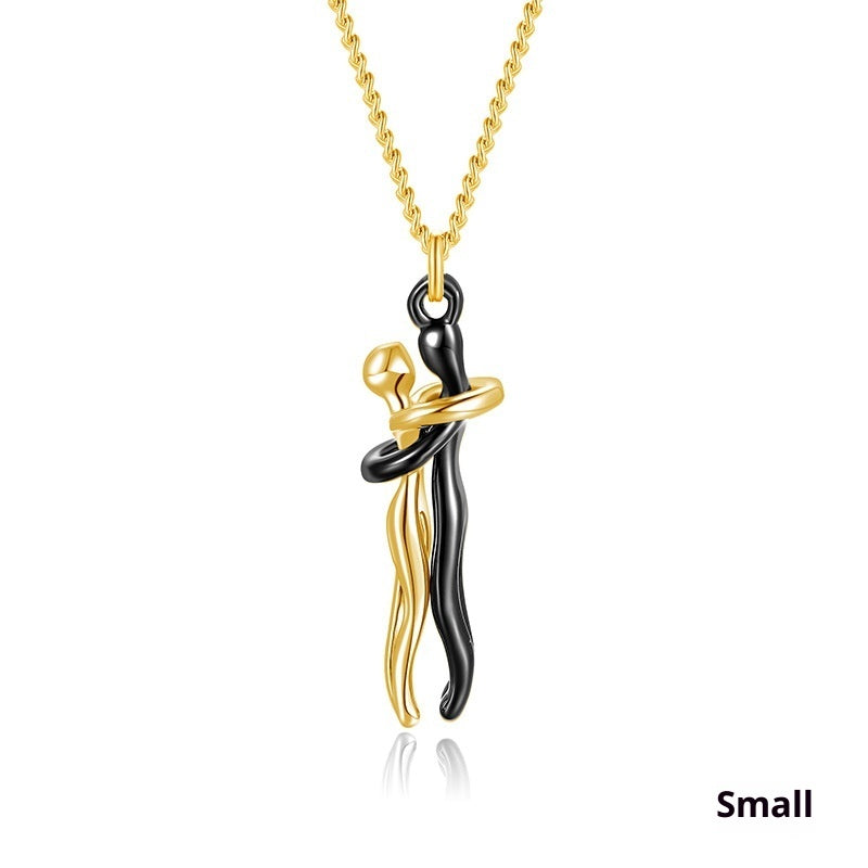 Buy Embrace Emotional Expression Collarbone Pendant Necklace online at Fashionner.