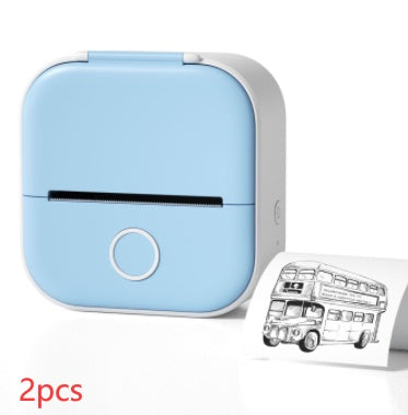 Mini Imprimante Thermique Portable Imprimante Photo Maison Imprimante de Mauvaises Questions pour Étudiant Imprimante d'Étiquettes Mini Bluetooth Étiquette de Prix