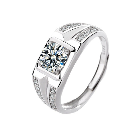 Bague de couple Mozan Diamond un carat