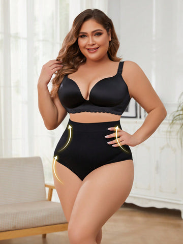 Buy High-waisted Shapewear Shorts For Women Tummy Control Butt Lifter Thigh Slimmer Seamless Body Shaper online at Fashionner.