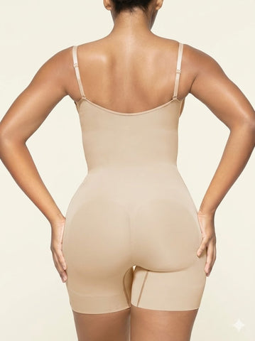 Buy Open Bust Shapewear Tummy Control Bodysuits For Women Seamless Compression High Waisted Body Shaper online at Fashionner.