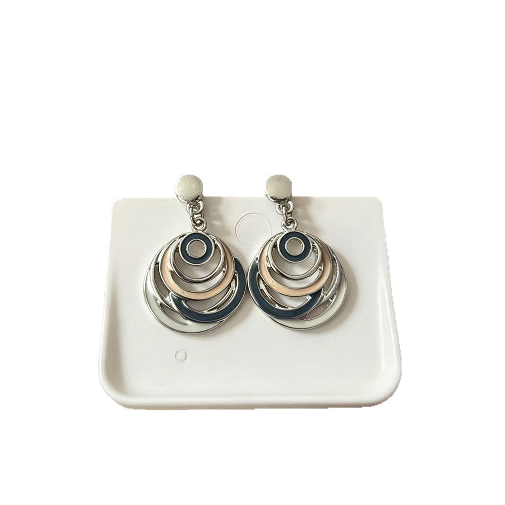 Buy Retro Bohemian-Style Enamel Earrings online at Fashionner.