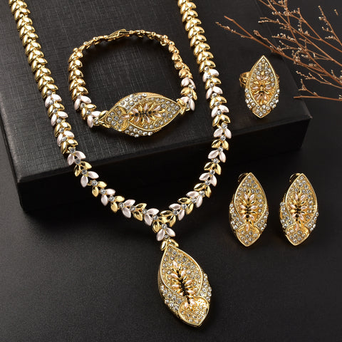 Buy Middle Eastern-Style Bridal Jewelry Set online at Fashionner.