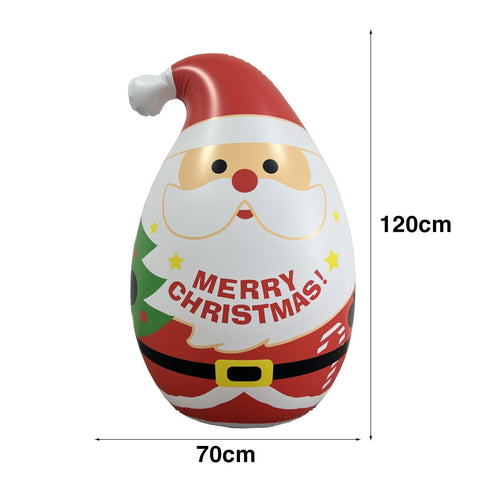 PVC Inflatable Christmas Tumbler Props