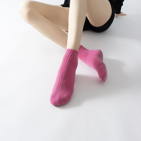 Embroidered Yoga Socks Women's Breathable Non-slip New Proud Drops - Fashionner