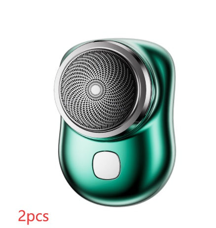 Mini rasoirs électriques portables sans fil pour le visage, rechargeables par USB, rasoir électrique humide et sec indolore, petite machine à raser pour hommes