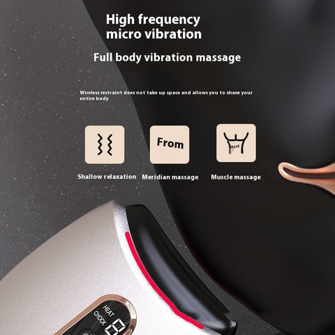 Appareil de beauté intelligent universel pour le corps entier avec plaque de raclage en pierre