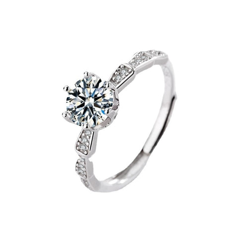 Bague de couple Mozan Diamond un carat