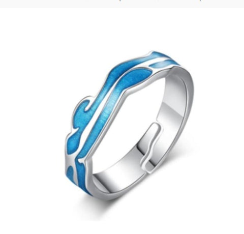 Bague de couple homme et femme à la mode