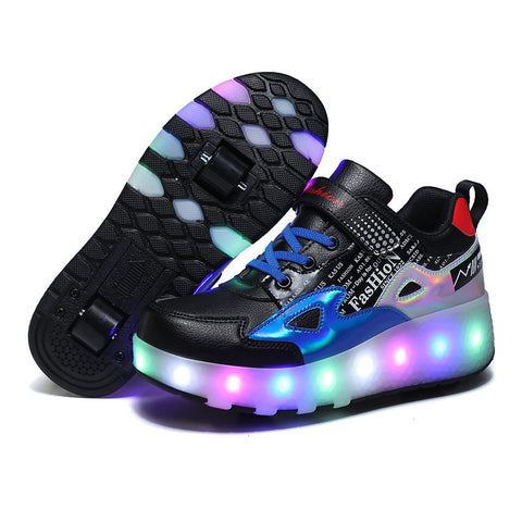 Chaussures de sport à roulettes à deux roues pour enfants Heelys, pour garçons et filles