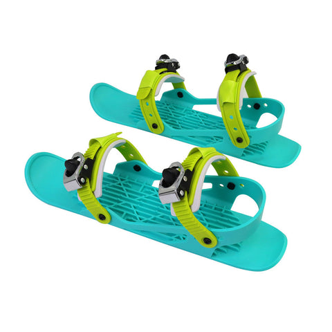 Mini-skis portables courts et réglables pour la neige