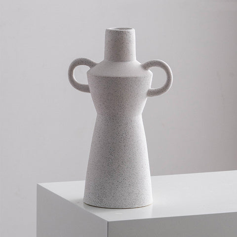 Vase décoratif en céramique artistique et littéraire pour hydroponie