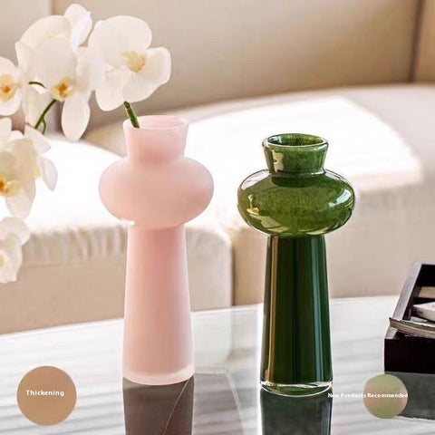Vase en verre hydroponique élégant et romantique pour la maison