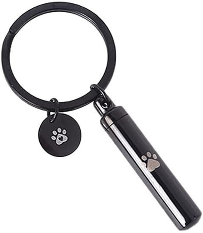 Pendentif cylindrique pour cendres cinéraires, souvenir