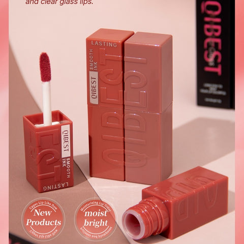 Laque à Lèvres Effet Miroir sans Transfert, Rouge à Lèvres Hydratant Longue Tenue