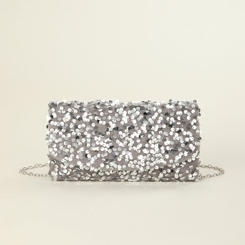 New Sequins Glitter Chain Women's Party Dinner Bag - Fashionner