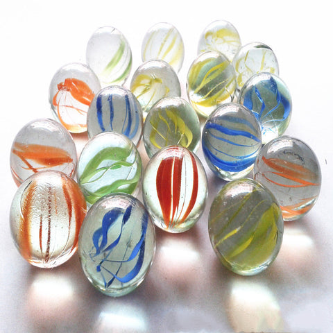 Décoration de réservoir à poissons en billes de verre de jeu