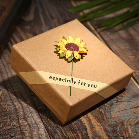 You Are My Sunshine Sunflower Necklace Women Men - Fashionner