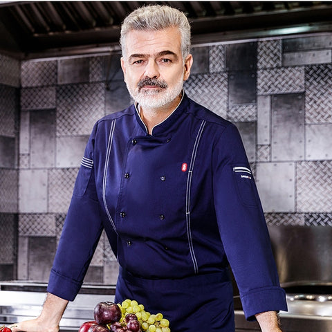 Men's And Women's Breathable Hotel Chef Head Work Uniform