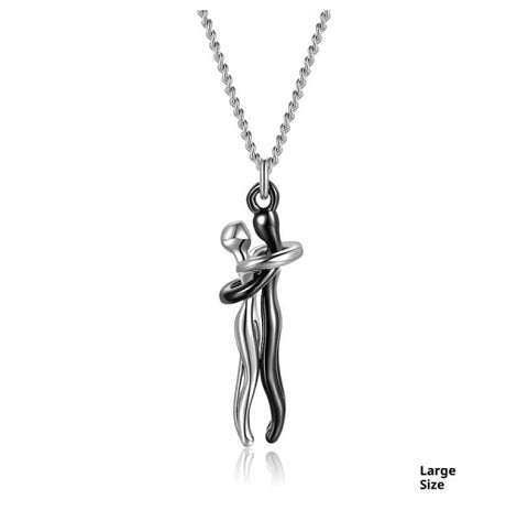 Buy Embrace Emotional Expression Collarbone Pendant Necklace online at Fashionner.