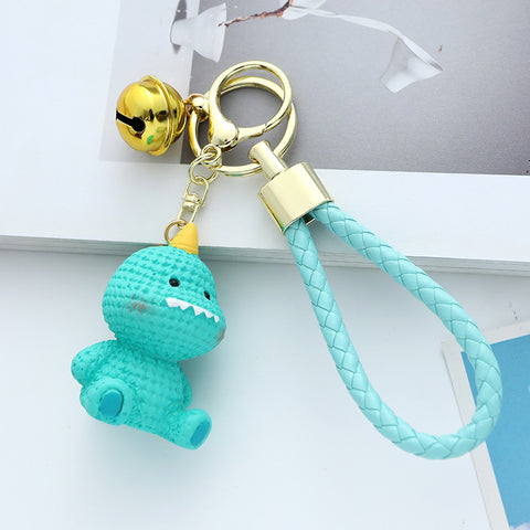 Porte-clés de voiture en résine Laine Animal Pendentif mignon