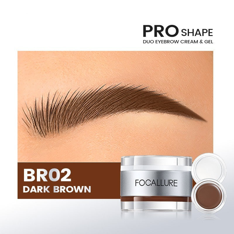 Double Layer Brow Cream Eyebrow Soap