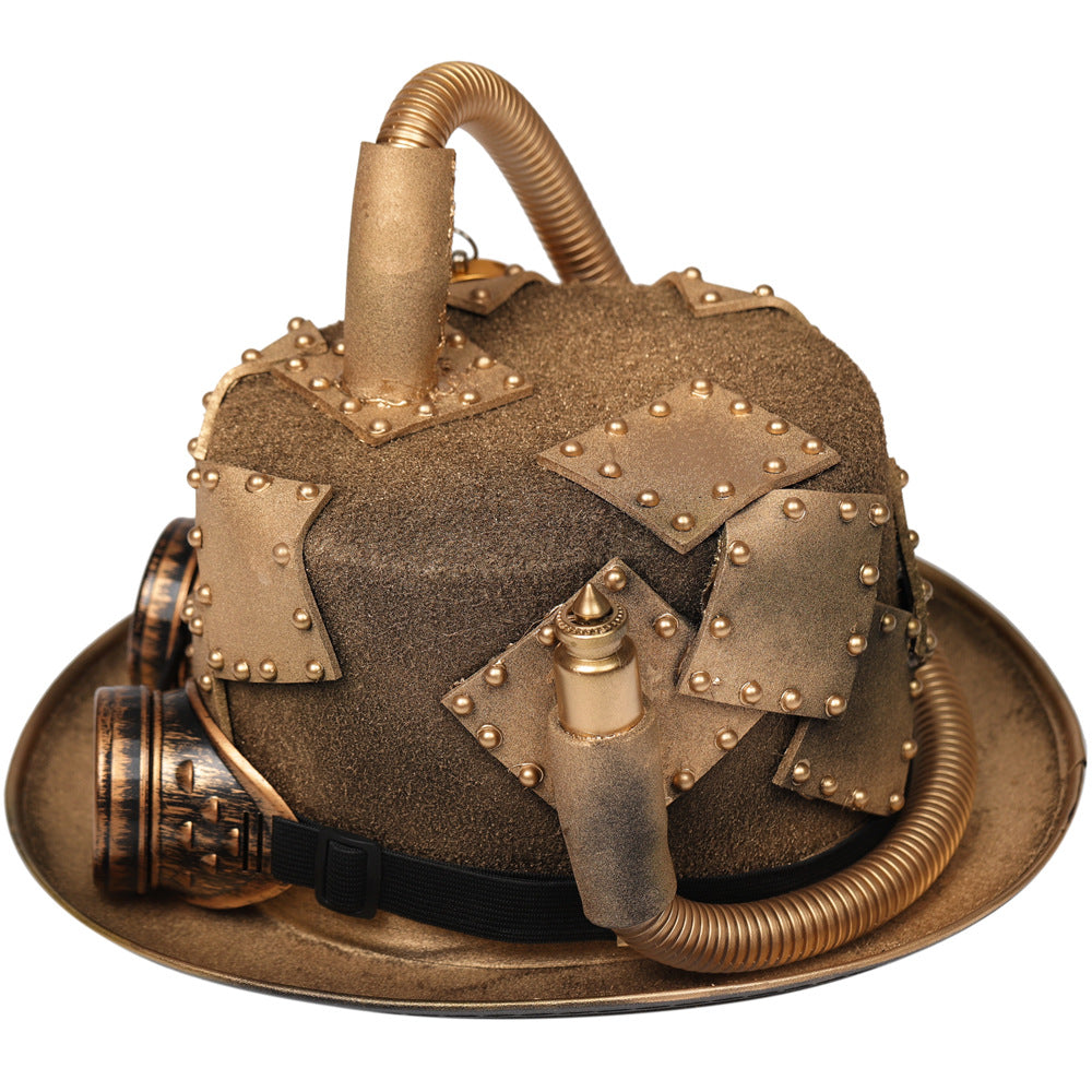Steampunk Gothic Compass Hat Goggles - Fashionner