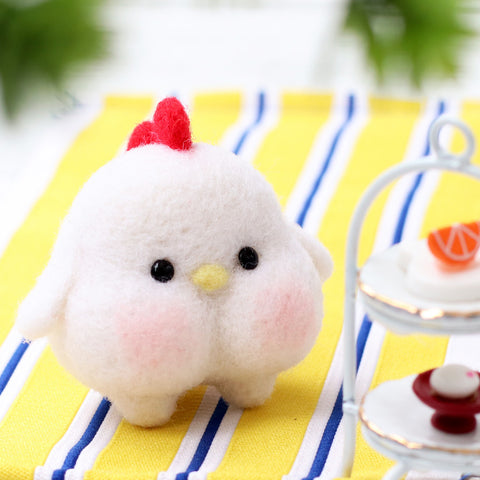 Kit de Matériel pour Fabriquer une Peluche en Feutre de Laine