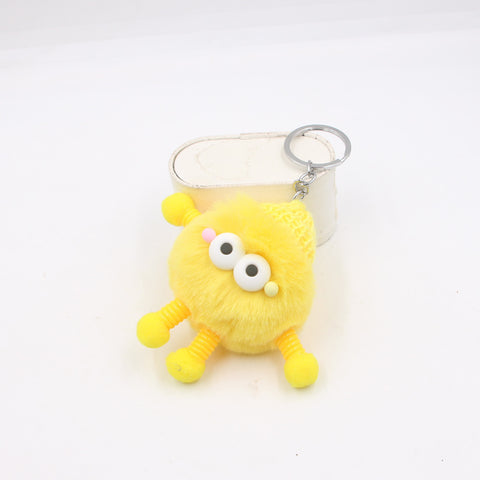 Plush Cars And Bags Keychain Ornaments