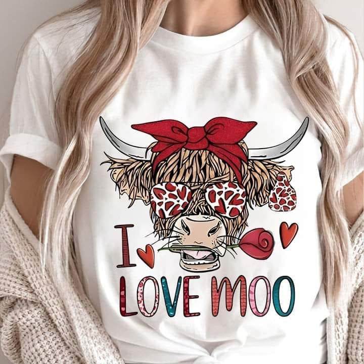 Women's T-shirt Summer Irregular Digital Printing Fashion Loose V-neck Color Short Sleeve Top - Fashionner