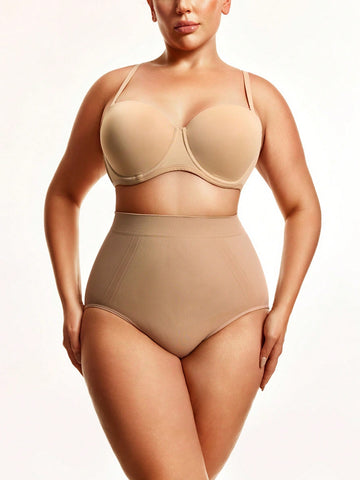 Buy High-waisted Shapewear Shorts For Women Tummy Control Butt Lifter Thigh Slimmer Seamless Body Shaper online at Fashionner.
