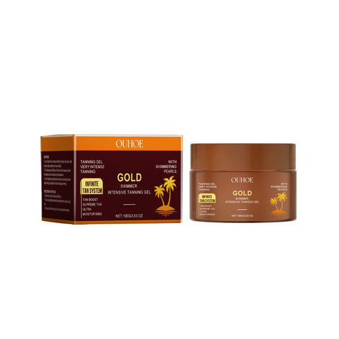Gel autobronzant pailleté Redonne un teint uniforme